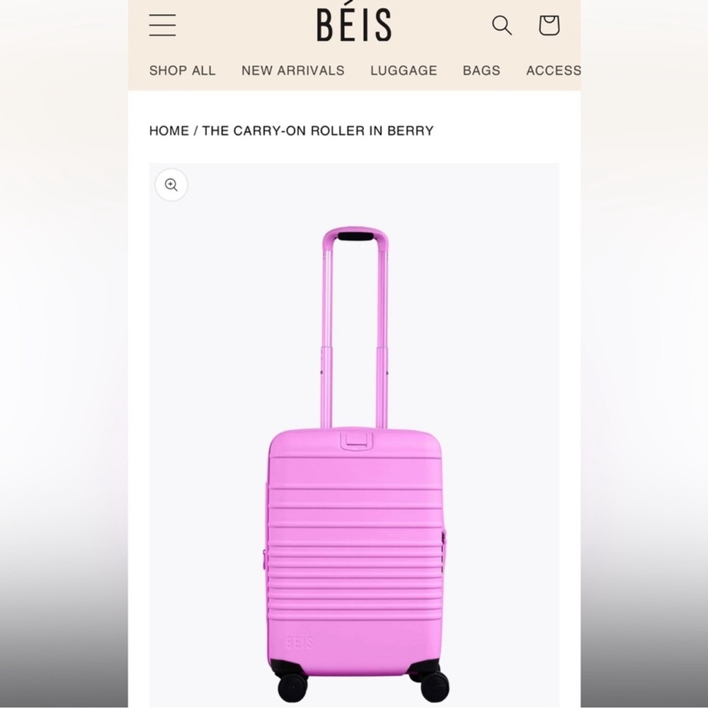 ISO Beis luggage